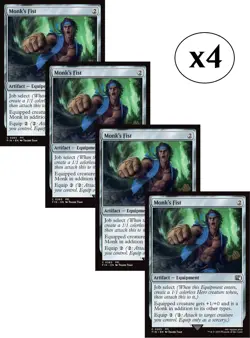 4x - Monk's Fist - x4 - Final Fantasy C NM MTG - Image 1