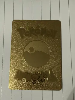 Pokemon Gold Card: Moltres & Zapdos & Articuno Tag team GX Hp - Image 2