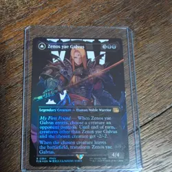 Zenos Yae Galvus (Borderless) (Surge Foil) MTG: Final Fantasy English NM-Mint - Image 1