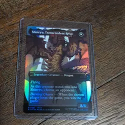 Zenos Yae Galvus (Borderless) (Surge Foil) MTG: Final Fantasy English NM-Mint - Image 2