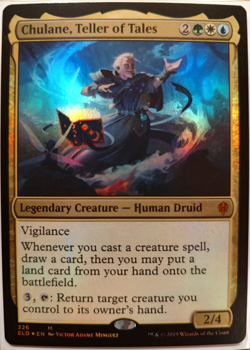 MTG - FOIL - Chulane, Teller of Tales - Throne Of Eldraine (ELD) - Magic - NM - Image 1