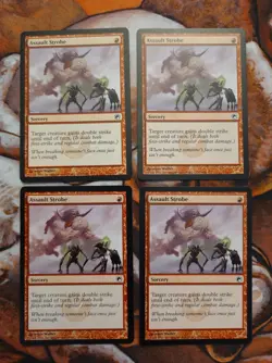 Assault Strobe Scars of Mirrodin SOM X4 (Playset) MTG Magic the Gathering - Image 1