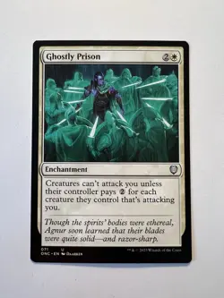 Ghostly Prison - MTG Phyrexia: All Will Be One: Commander - NM - Image 1