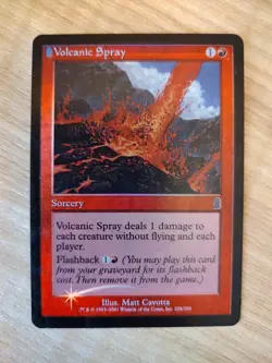 MTG - FOIL - Volcanic Spray - Odyssey (ODY) - Magic The Gathering - LP - Image 1