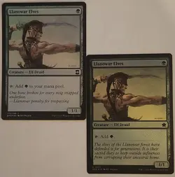 FOIL Llanowar Elves MTG EMA FND NM Mana Dork Elf EDH Staple 1 Drop - Image 1