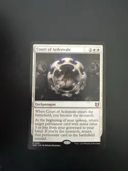 Court of Ardenvale Commander: Wilds of Eldraine Regular Rare Mtg 21 - Image 1