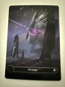 MTG Swamp 0369 (Borderless Galaxy Foil) Edge Of Eternities - Image 1