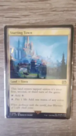 MTG Starting Town Final Fantasy Regular NM Rare Land, Standard Beast! - Image 1