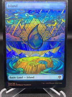 MTG TCG: Island 278/281 (Showcase), Dominaria United - Image 1