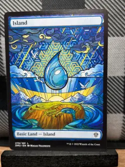 MTG TCG: Island 278/281 (Showcase), Dominaria United - Image 1