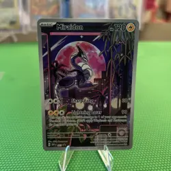 Miraidon 013 Pokemon TCG SV: Scarlet & Violet Base Set Black Star Promo NM - Image 1