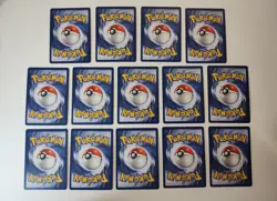 2000 WOTC POKEMON LEAGUE PSYDUCK #20 BLACK STAR PROMO LOT OF 14 CARDS - Image 2