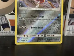 Pokemon TCG Sun & Moon Team Up - Bisharp #105/181 - Rare Reverse Holo Card - Image 3