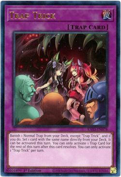 Yugioh! Trap Trick - RA03-EN078 - Prismatic Ultimate Rare (PUR) - NM/M - Image 1