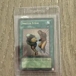 Yugioh Snatch Steal MRL-036 Unlimited Ultra Rare ORIGINAL MAGIC 2002 Played - Image 1