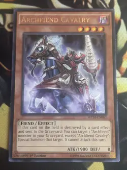 Yugioh: Archfiend Cavalry - MP14-EN083 - Rare - 1st Edition - NM - Image 1