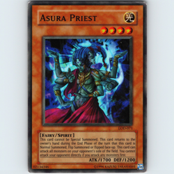 Yugioh Asura Priest LOD-071 Unlimited Super Rare Holo - MP 💎 - Image 1