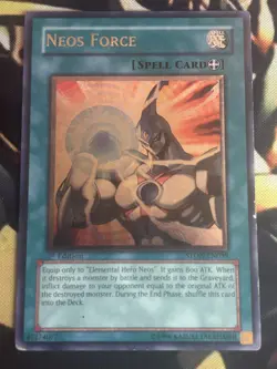 Yugioh: Neos Force - STON-EN039 - Ultimate Rare - 1st Edition - MP - Image 1