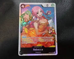 Rebecca OP05-091 Awakening of the New Era Foil One Piece Card NM - Image 1