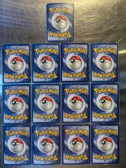 (30) Card Lot WOTC 1999 Hole/Rare Pokemon Lot, jungle, Fossil Base Team Rocket - Image 2