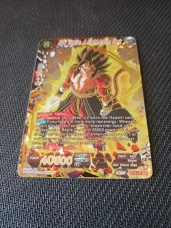 Dragon Ball Super Card Game SS4 Vegito 'A Light in the Dark' Secret Rare Card - Image 2