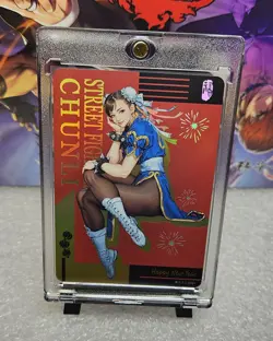 Street Fighter [ CHUNLI ] Holo Foil Card - Image 1