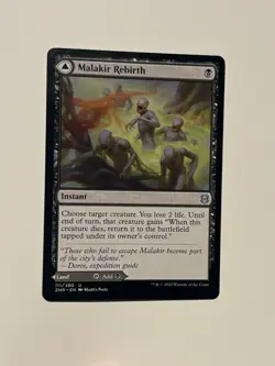 Malakir Rebirth Zendikar Rising NM Regular Card, Magic the Gathering - Image 1
