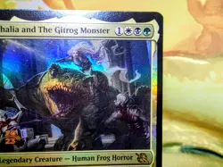 Thalia and the Gitrog Monster magic the gathering mythic foil trading card - Image 5