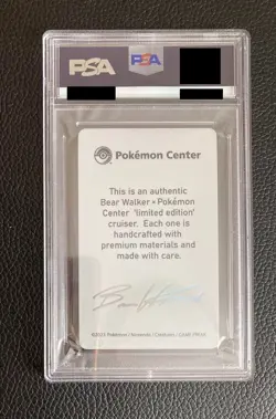 PSA9 WC23 PIKACHU WCS YOKOHAMA EXCLUSIVE BEAR WALKER Japanese Pokemon Card - Image 2
