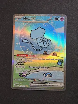 Pokemon TCG Mew EX 232/091 Paldean Fates Special Illustration Rare Card - Image 1