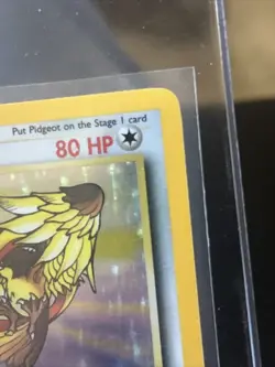 Pidgeot Pokemon TCG WOTC 8/64 Jungle Base Set Card 1999 - NM - Image 4