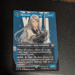 MTG Final Fantasy - Jill, Shiva's Dominant - Borderless Rare - 0378 VLP - Image 1