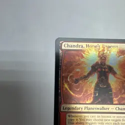MTG - Chandra, Hope’s Beacon - March Of The Machine - Foil # 134 - Image 2
