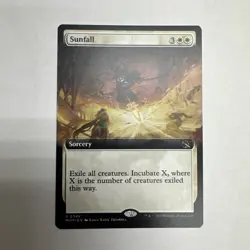 MTG - Sunfall (Extended Art) March of the Machine Regular # 349 - Image 1