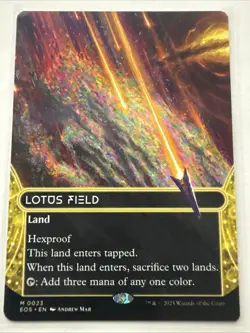 MTG Lotus Field 0023 (Borderless) Edge of Eternities Regular NM - Image 1
