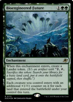 Bioengineered Future FOIL 172 R Edge of Eternities NM MTG - Image 1