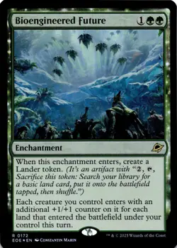 Bioengineered Future FOIL 172 R Edge of Eternities NM MTG - Image 1