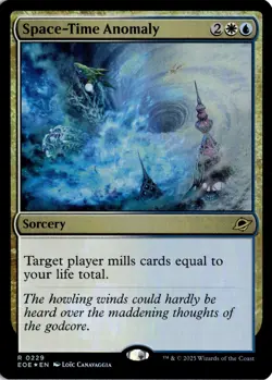 Space-Time Anomaly FOIL 229 R Edge of Eternities NM MTG - Image 1