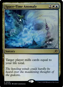 Space-Time Anomaly FOIL 229 R Edge of Eternities NM MTG - Image 1