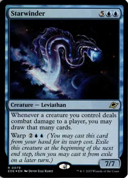 Starwinder FOIL 79 R Edge of Eternities NM MTG - Image 1