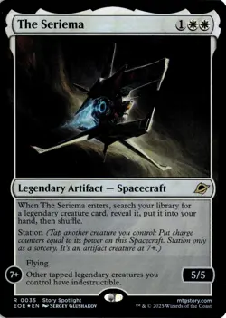 The Seriema FOIL 35 R Edge of Eternities NM MTG - Image 1