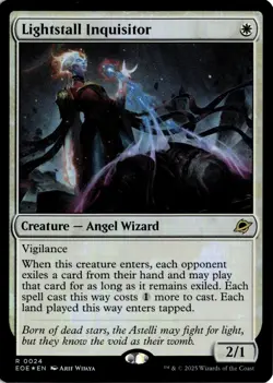 Lightstall Inquisitor FOIL 24 R Edge of Eternities NM MTG - Image 1