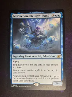 MTG * Mm'menon, the Right Hand Edge of Eternities * 1X * NM - Image 1