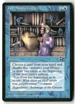 Lat-Nam's Legacy (Scroll) - Alliances MTG Lightly Played - Image 1