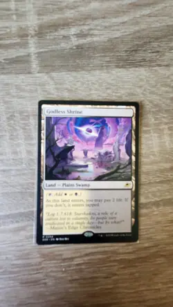1x MTG Godless Shrine Edge of Eternities Regular non-foil NM pack fresh Shock - Image 1