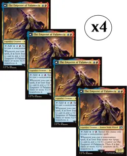 4x - The Emperor of Palamecia - x4 - Final Fantasy - UC NM MTG - Image 1