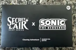 MtG: Secret Lair x Sonic the Hedgehog | Chasing Adventure Rainbow Foil | Sealed - Image 2