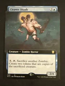 1x Cleaver Skaab (049) Extended Art Commander: Innistrad: Midnight Hunt LP MTG - Image 1
