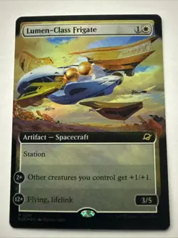 MTG Lumen-Class Frigate 0321 (Foil) Edge Of Eternities - NM - Image 1