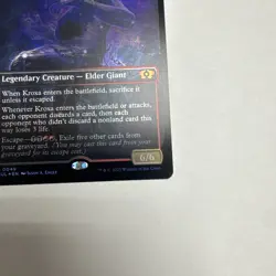 MTG - Kroxa, Titan Of Death’s Hunger - March Of The Machine (MUL) Foil # 49 - Image 4